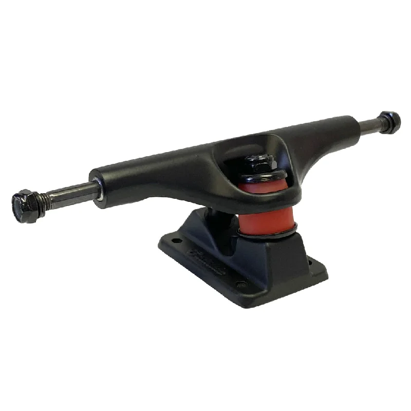 Skateboard Trucks With Tightening System-Cadillac Trucks - 8” Street Truck - Black