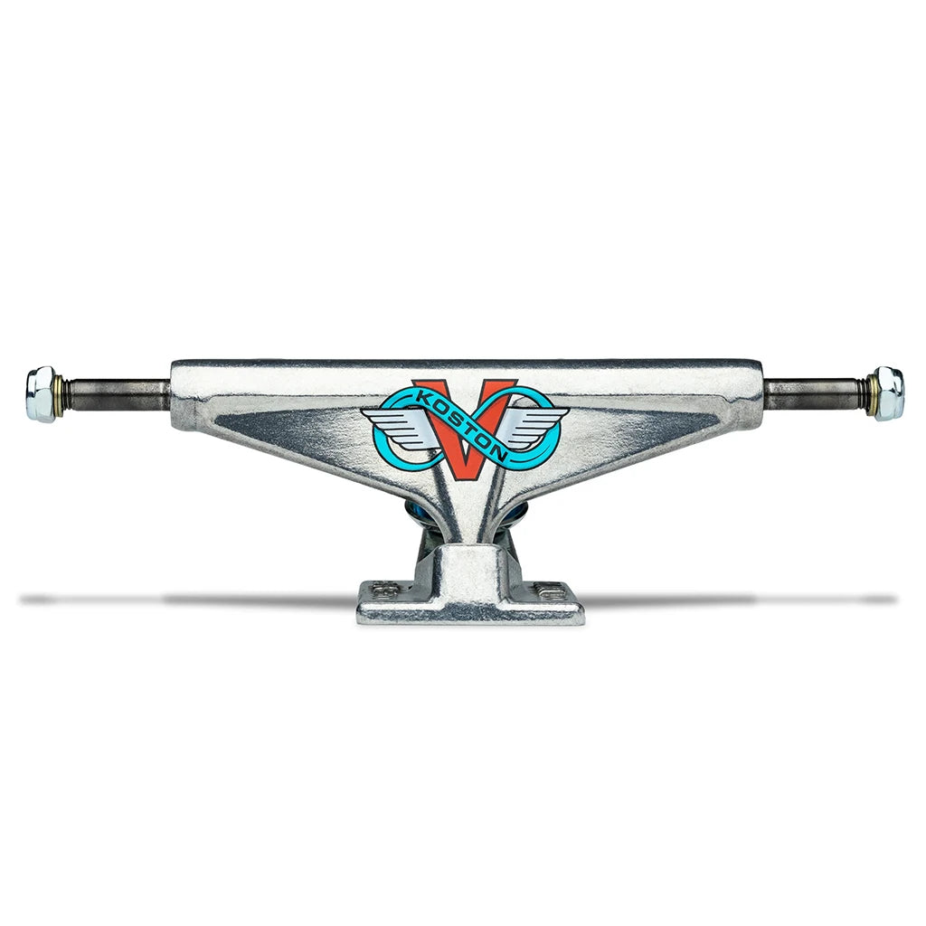 Skateboard Trucks For Increased Board Control-Venture V8 Polished Koston Skateboarding Trucks (Sold as Single Truck)