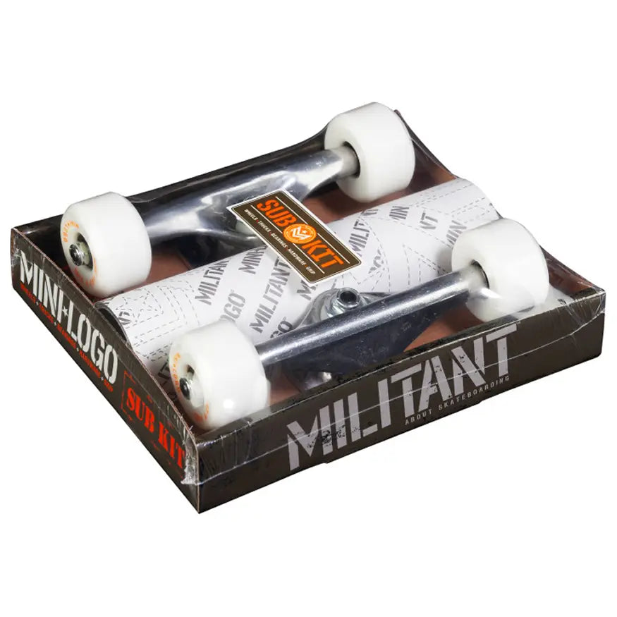 Skateboard Trucks For Skating On Any Terrain-Mini Logo Sub Assembly Kit