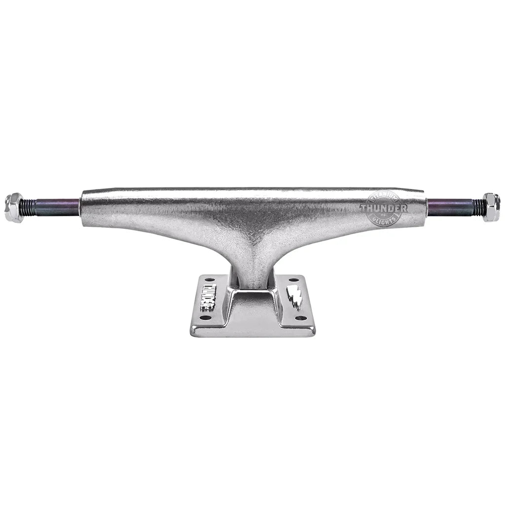 Skateboard Trucks With Reliable Performance-Thunder Trucks Titanium 3 Polished Skateboarding Truck (Sold as Single Truck)