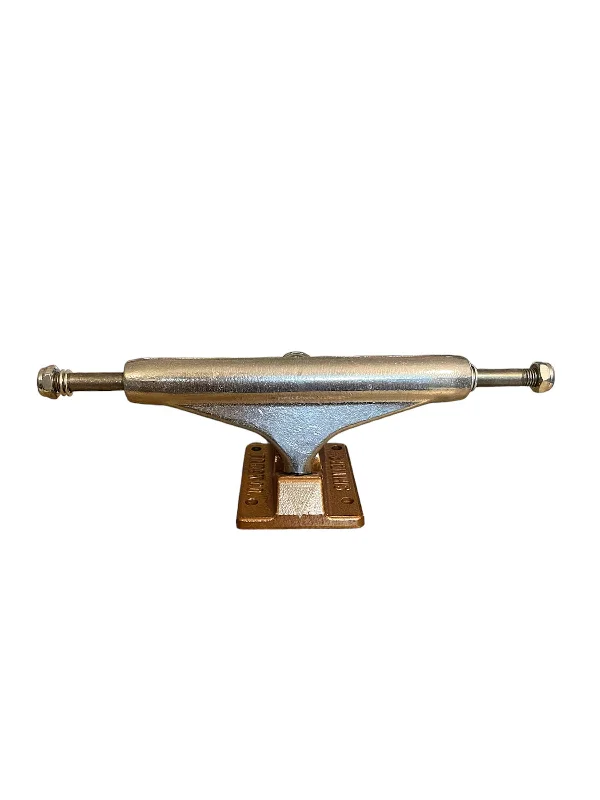 Customizable Skateboard Trucks For Individual Style-Trucks Shivers - Plata con Bronce