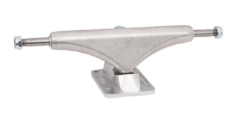 Skateboard Trucks With Heavy-Duty Bushings-Bullet Trucks Polished Silver Standard Skateboard Truck