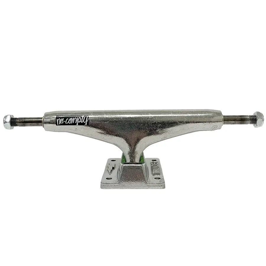 Skateboard Trucks For Smooth Sliding-Thunder Trucks x No Comply Polished Skateboarding Truck (Sold as Single Truck)