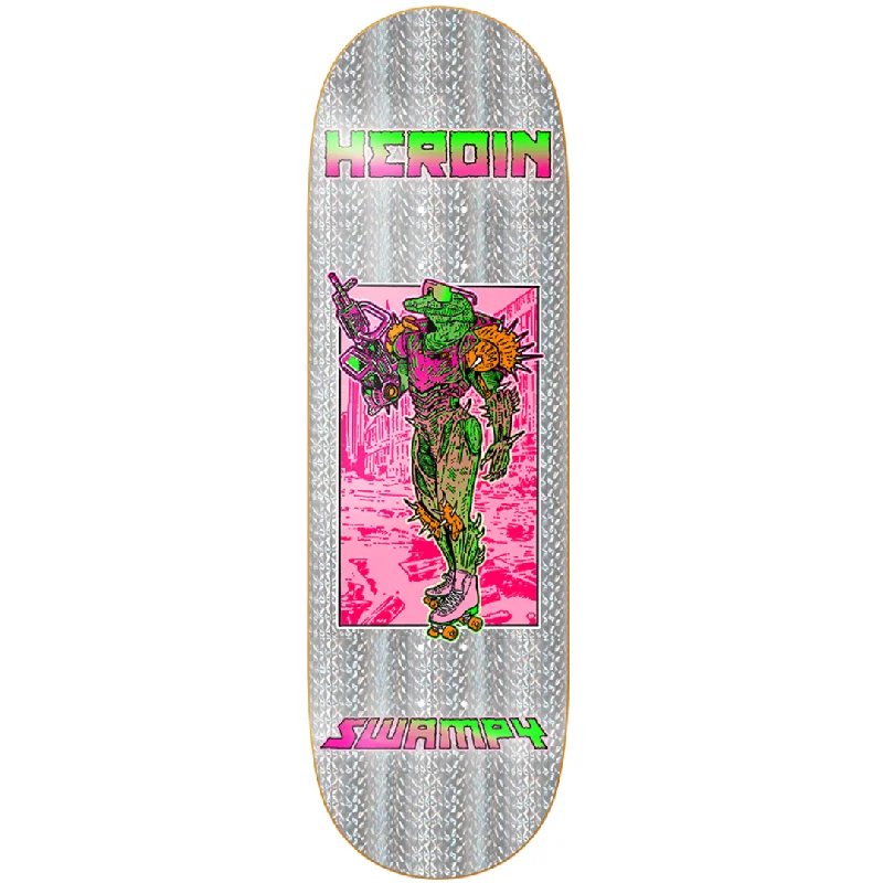 Custom Skateboard Deck For Smooth Decks-10.0" Heroin Skateboards Swampy Hellscape Deck