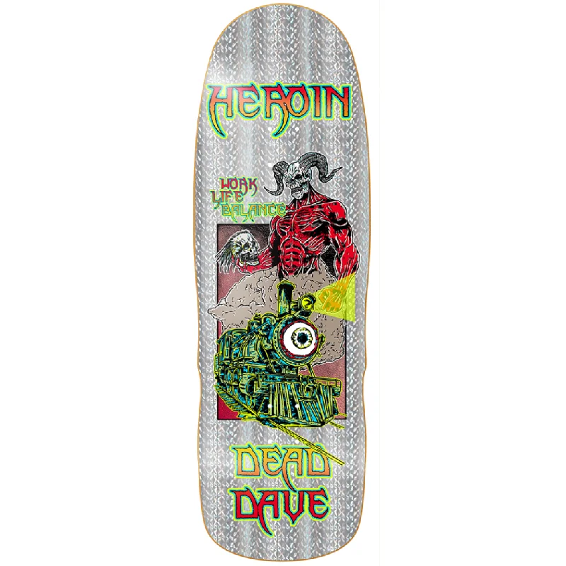 Custom Skateboard Deck For Skate Culture-10.1" Heroin Skateboards Dead Dave Hellscape Deck