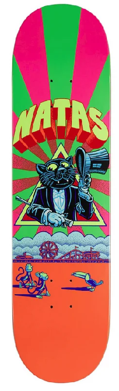 Custom Skateboard Deck For Custom Logo Designs-101 Skateboards Heritage Reissue Natas Panther Popsicle Deck 8.25 in