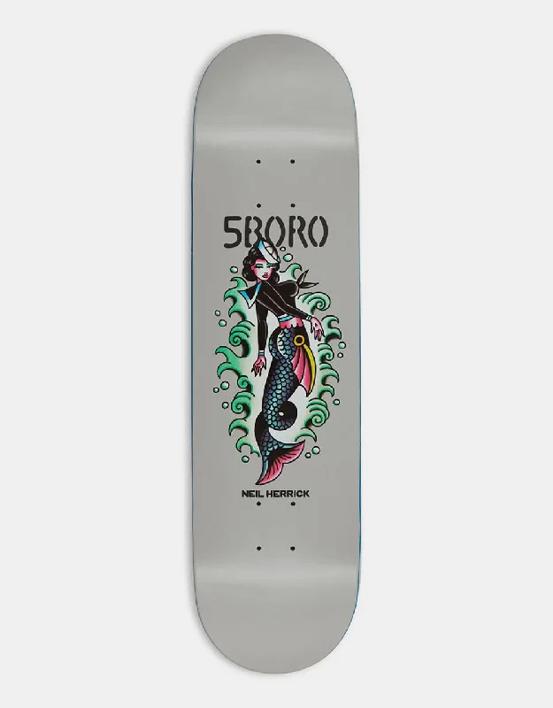 Personalized Graphic Skateboard Deck-5boro Herrick 5B Mermaid Skateboard Deck - 8.5"