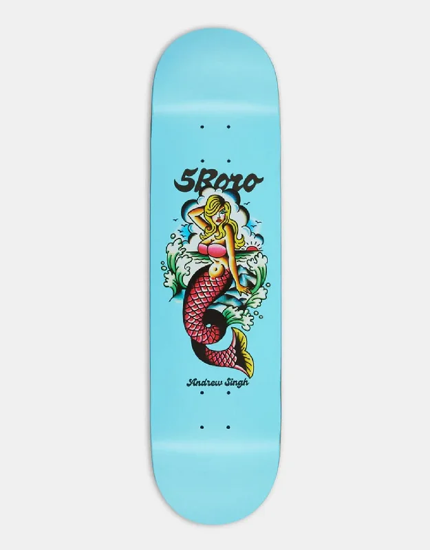 Custom Pro Skateboard Deck-5boro Singh 5B Mermaid Skateboard Deck - 8.375"