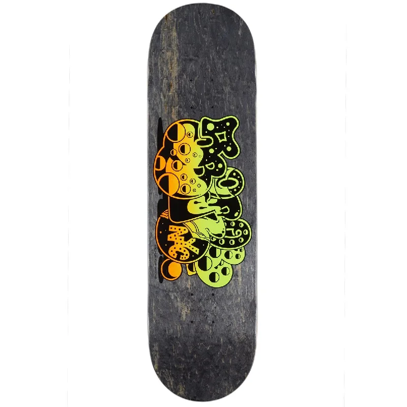 Custom Skateboard Deck For College Students-5Boro x SP-One Bubble Skateboard Deck - Black Veneer - 8.50"