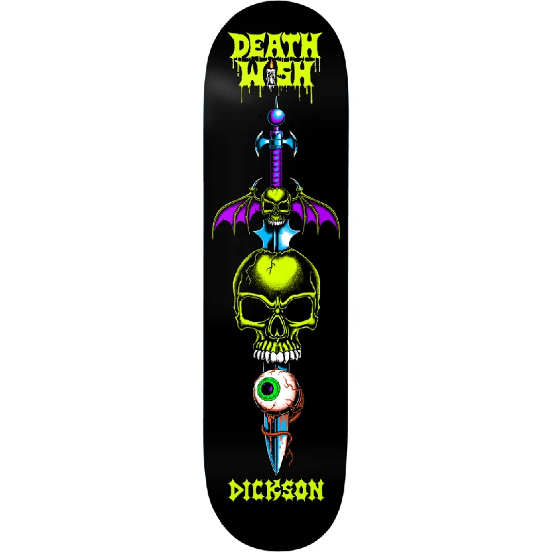 Custom Skateboard Deck For Art Deck Lovers-8.25" Deathwish Skateboards Dickson Forgotten Relics Deck