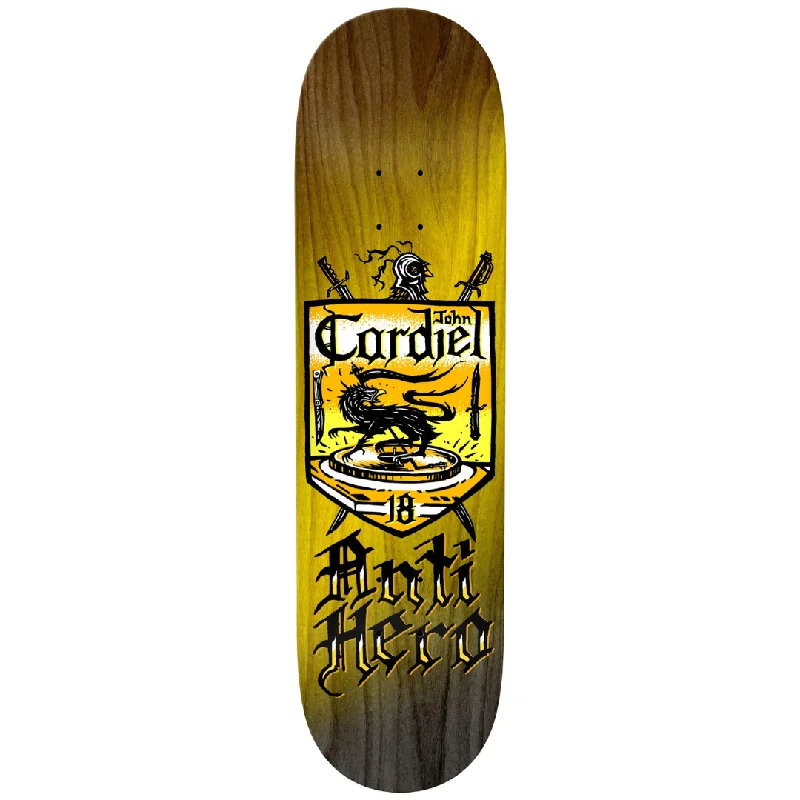 Personalized Skateboard Deck For Outdoor Adventures-8.62" Anti-Hero Skateboards John Cardiel Coat Of Arms Deck