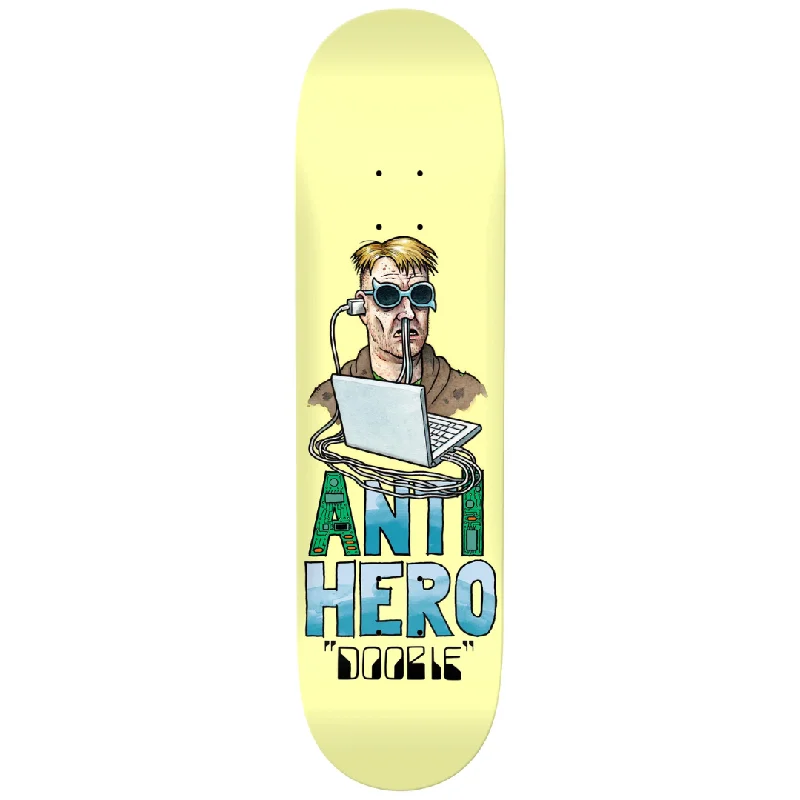 Personalized Skateboard Deck For Street Rides-8.75" Anti-Hero Skateboards Doobie Anti Intelligence Deck