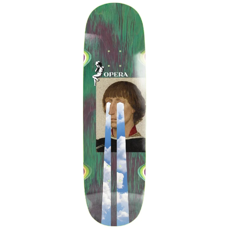 Custom Skateboard Deck For Graphic Designers-9.0" Opera Skateboards Drama EX7 Deck - Green