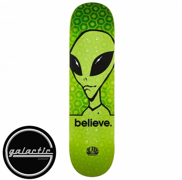 Custom Skateboard Deck For High-Performance Boards-Alien Workshop Believe Hex Duo-Tone Deck 8.25"