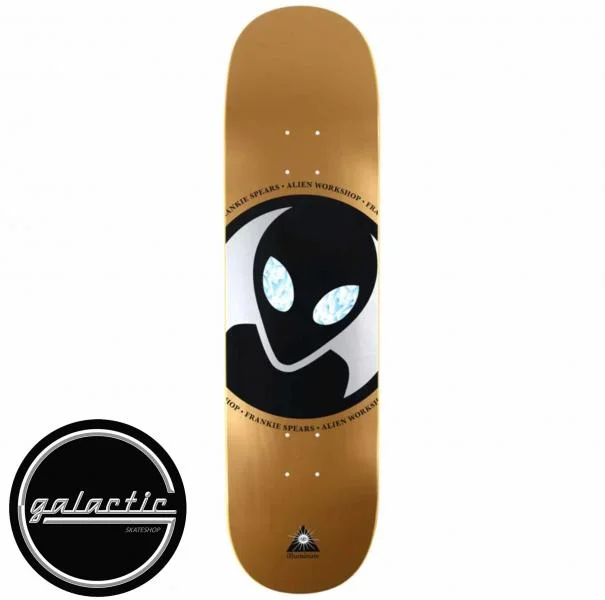 Personalized Skateboard Deck For Fast Rides-Alien Workshop Frankie Dot Illuminate Deck 8.25"