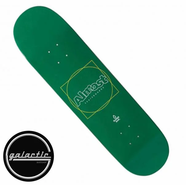 Custom Skateboard Deck For All Ages-Almost Greener Super Sap R7 Deck 8.25"