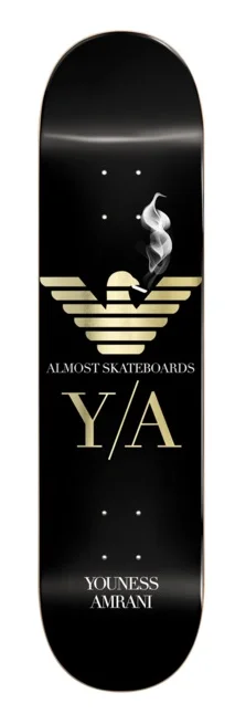 Personalized Skateboard Deck For Skater Art-Almost Youness Luxury Super SAP R7 Deck 8 in