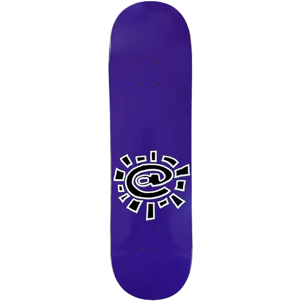 Personalized Skateboard Deck For Skate Deck Art-Always Do What You Should Do Purple @sun Skateboard Deck - 8.5