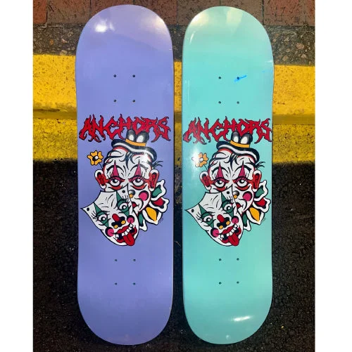 Custom Pro Skateboard Deck-Anchors Skateshop X Dexter Tattooer Shop Deck