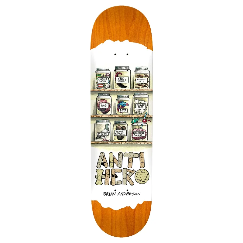 Personalized Skateboard Deck For Custom Stains-Anti-Hero BA Medicine 8.75" Deck