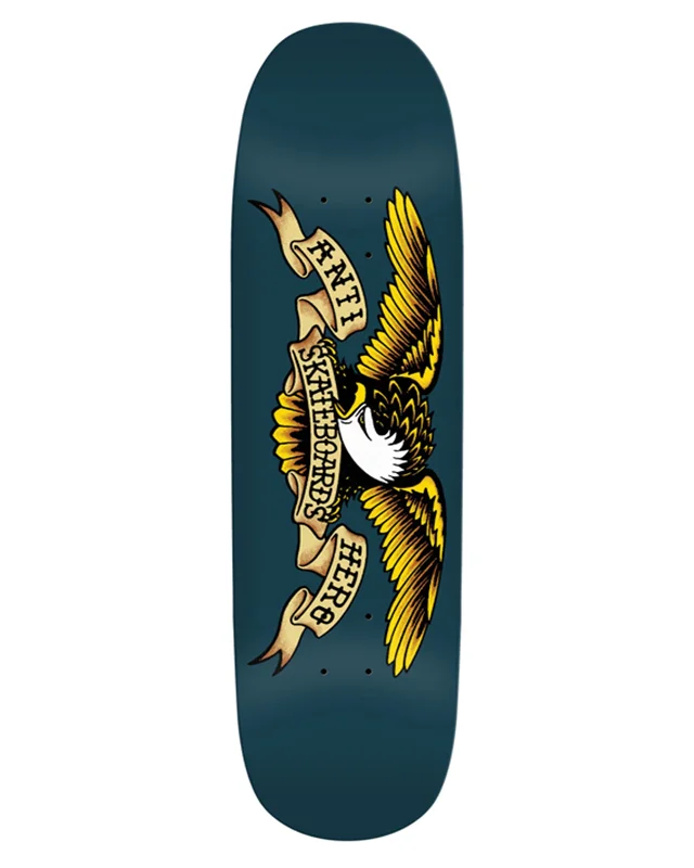 Custom Skateboard Deck For Competition Use-Blue Meanie 8.75" Shaped Deck