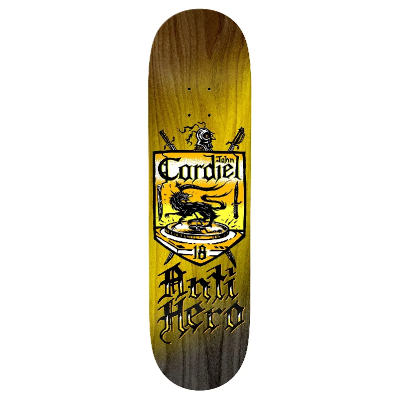 Custom Skateboard Deck For Limited Edition-Anti-Hero Cardiel Coat of Arms Deck - 8.625