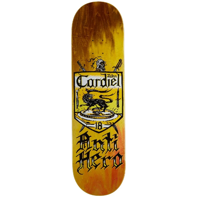 Personalized Skateboard Deck With Special Paintings-Anti-Hero Cardiel Coat Of Arms  Skateboard Deck - 8.62"