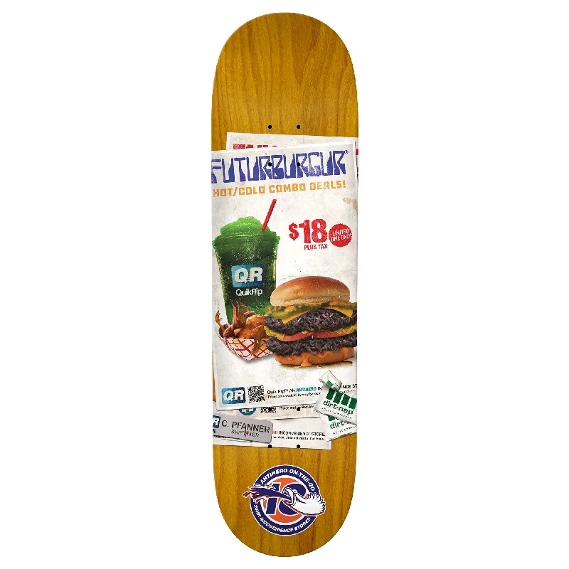 Custom Skateboard Deck For Skating Tricks-Anti-Hero Pfanner Artificial Ingredients Deck - 8.25