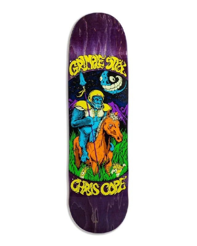 Custom Skateboard Deck For Custom Appearance-AntiHero - Grimple Stix - Chris Cope Guest Deck - 8.75