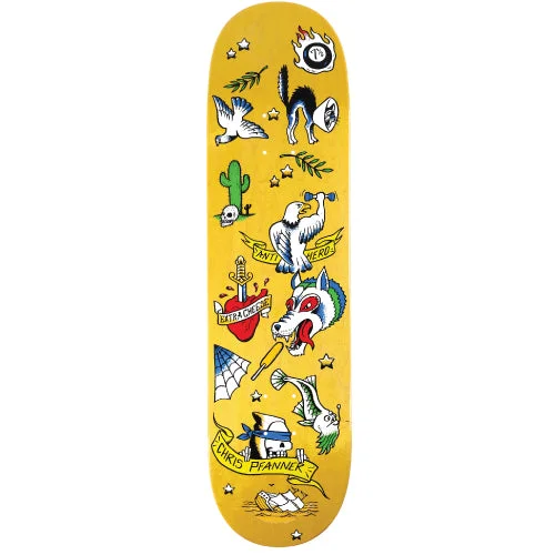 Custom Skateboard Deck With Colorful Designs-Antihero Pfanner No Regerts Skateboard Deck 8.25"