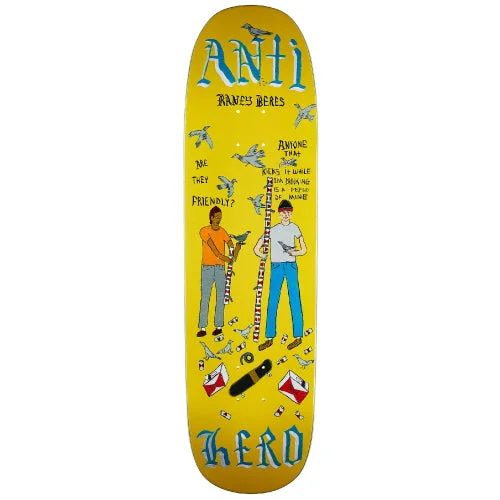 Personalized Skateboard Deck With Special Paintings-Antihero Raney Pigeon Vision Skateboard Deck 8.63"