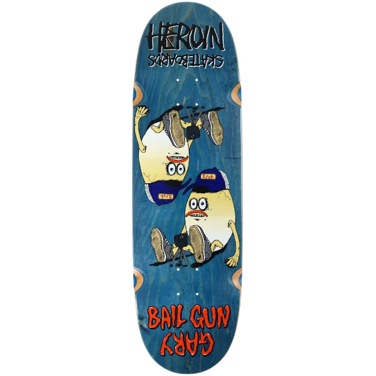 Custom Skateboard Deck For DIY Skateboards-Bail Gun Gary Deck - 9.75