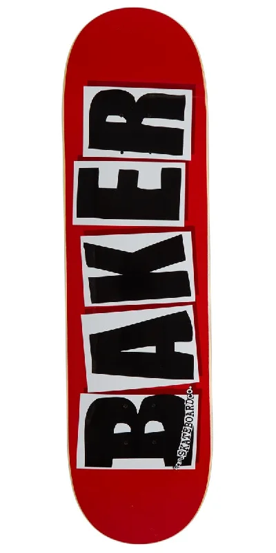 Personalized Skateboard Deck For Urban Adventure-Baker Brand Logo Skateboard Deck - Black - 8.3875"