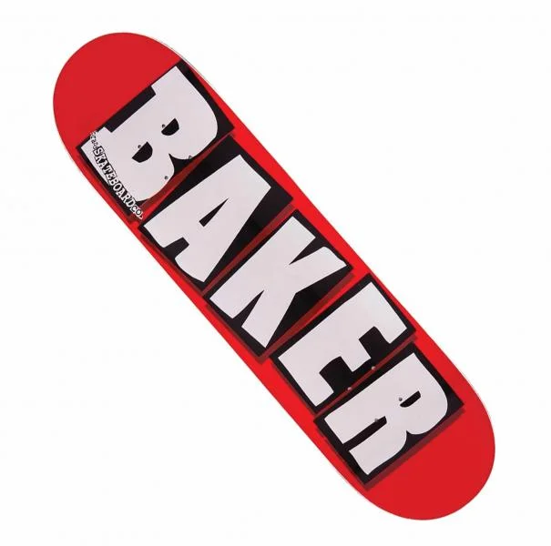 Custom Skateboard Deck For Street Style-Baker Brand Logo White Deck 8.5"