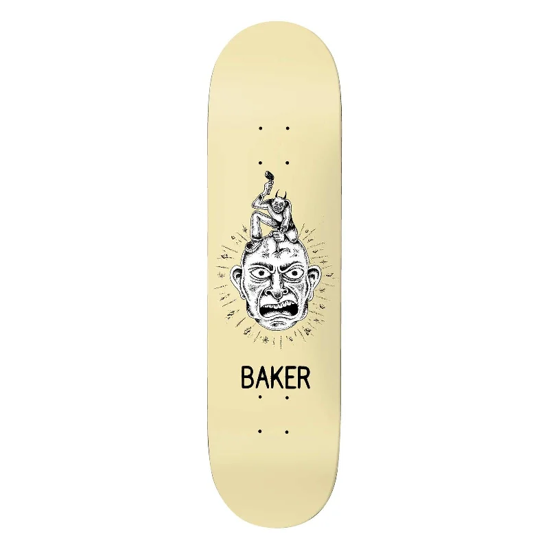 Custom Skateboard Deck For Competitive Skating-Baker Figgy Chisel Head Deck 8.125"