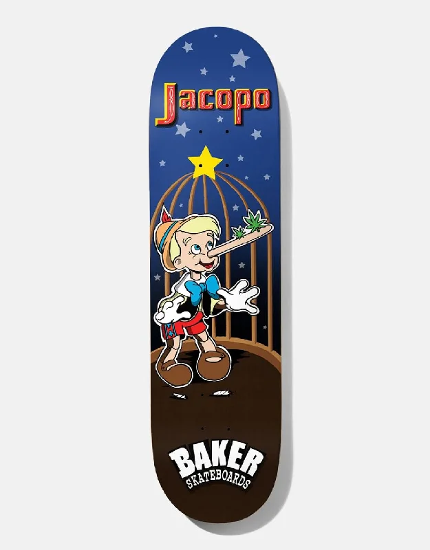 Custom Skateboard Deck For Street Skating-Baker Jacopo Lies Skateboard Deck - 8"