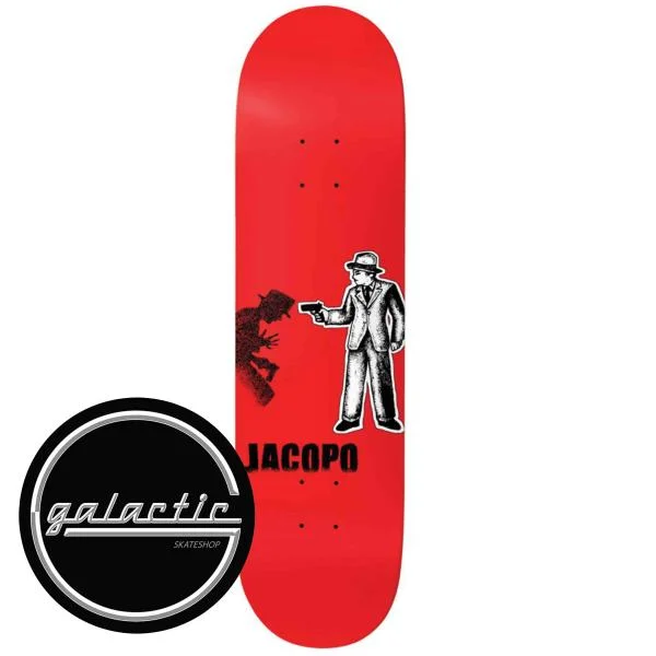 Custom Skateboard Deck For Beginner Skaters-Baker JC Take The Canoli Deck 8.125"