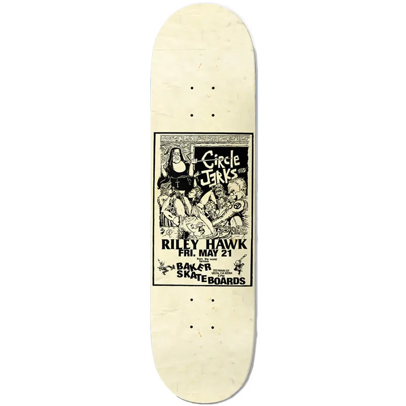 Custom Skateboard Deck For Deck Art-Baker Riley Hawk Circle Jerks Nun Skateboard Deck - 8.25