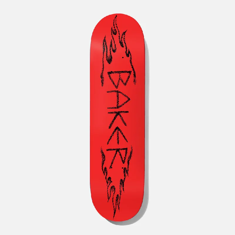 Custom Skateboard Deck For All Ages-Baker Skateboards Hawk Red Feathers Skateboard Deck - 8.125