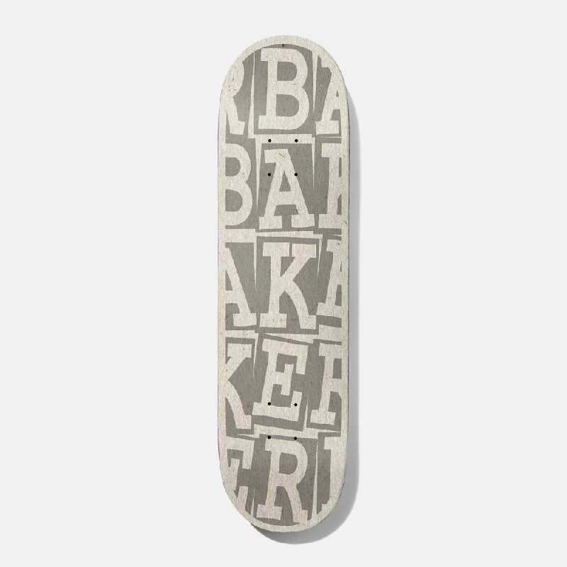 Custom Skateboard Deck For Team Customization-Baker Skateboards Kader Ribbon Stack Skateboard Deck - 8.00 B2 Shape (Steep)