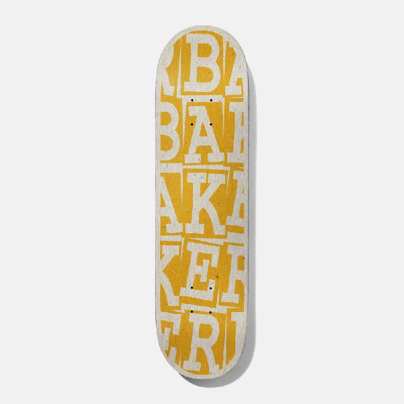 Personalized Skateboard Deck For Custom Graphics-Baker Skateboards Riley Hawk Ribbon Stack Skateboard Deck - 8.25 B2 Shape (Steep)