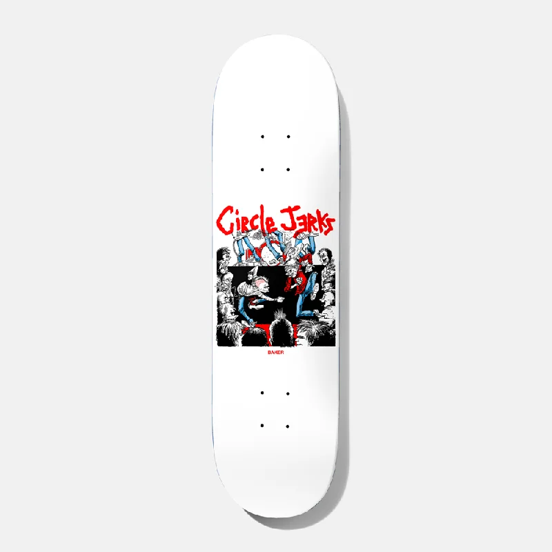 Personalized Skateboard Deck For Trendy Art-Baker Skateboards T-Funk Circle jerks Skateboard Deck - 8.25