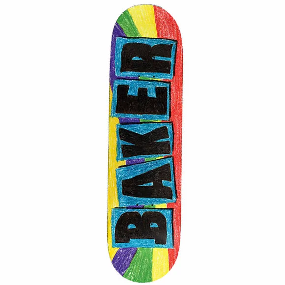 Personalized Skateboard Deck For Custom Skating-Baker Skateboards Theotis Burst Skateboard Deck - 8.38