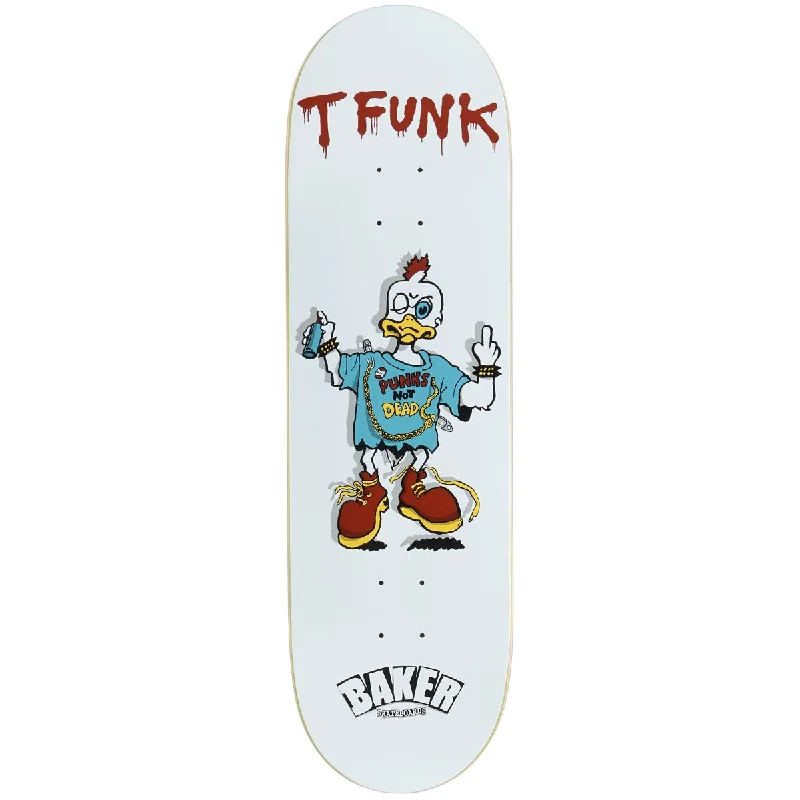 Custom Pro Skateboard Deck-Baker T-funk Funk's Not Dead Skateboard Deck - 9.00"