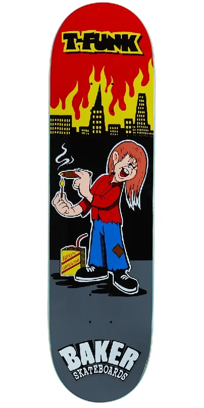 Custom Skateboard Deck With Logo-Baker T-funk Lampwick Skateboard Deck - 8.25"