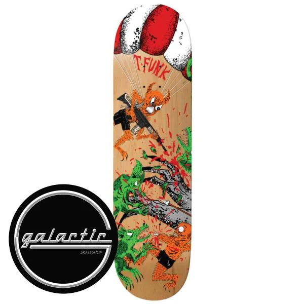 Personalized Skateboard Deck For Full Customization-Baker TF Toxic Rats Deck 8.5"