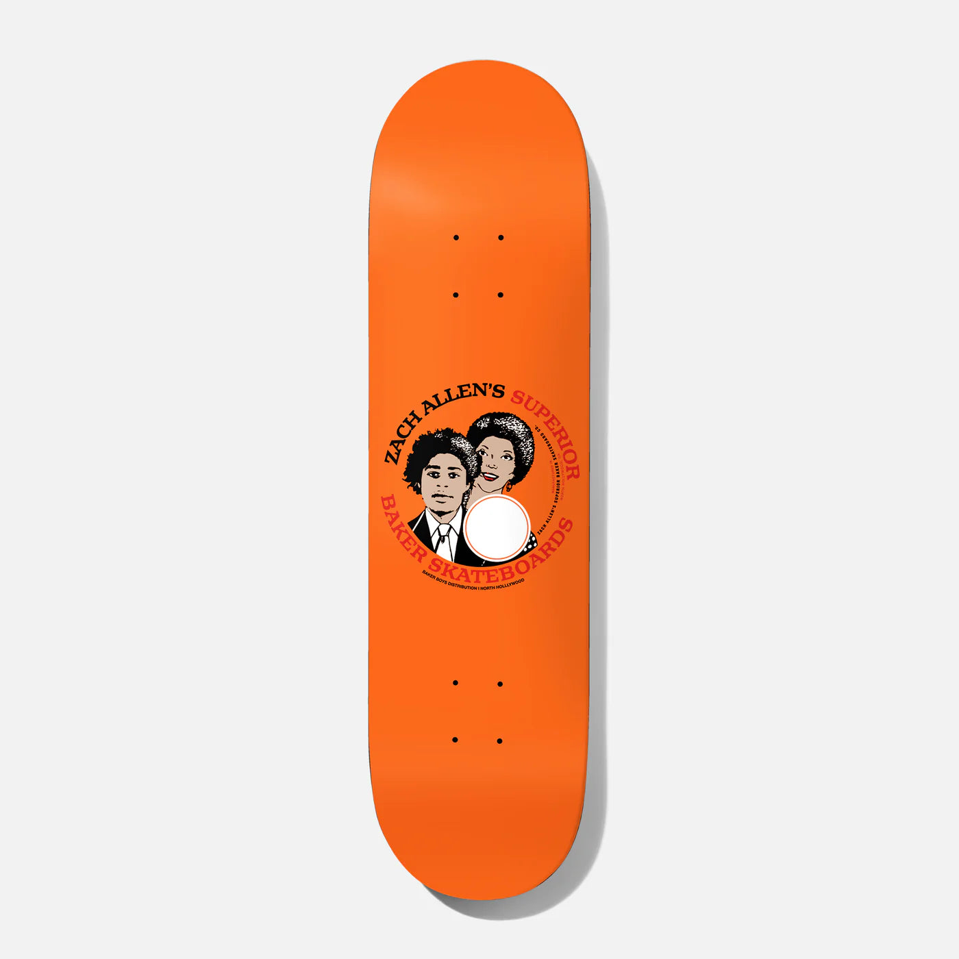 Personalized Skateboard Deck For Skater Art-Baker Zach Allen Don't Touch My Hair Skateboard Deck - 8.38