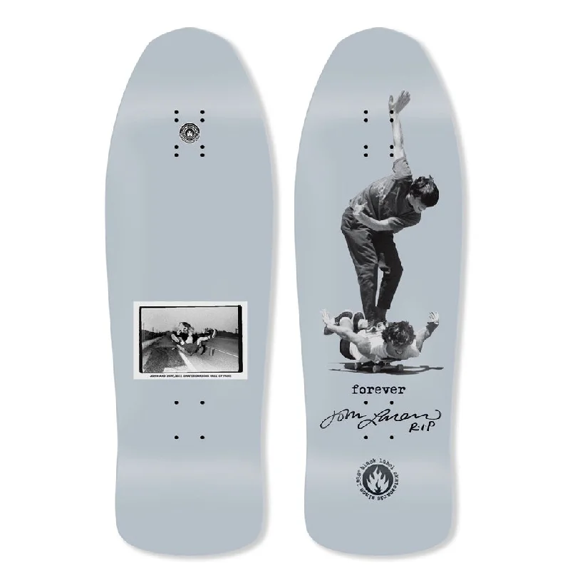 Custom Skateboard Deck For Street Skating-Black Label - John and Jeff Forever - Grey Dip - 12XU - 10.0