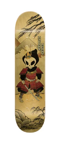 Custom Skateboard Deck For Custom Cuts-Blind Sora Samurai Reaper Deck 8.125 in