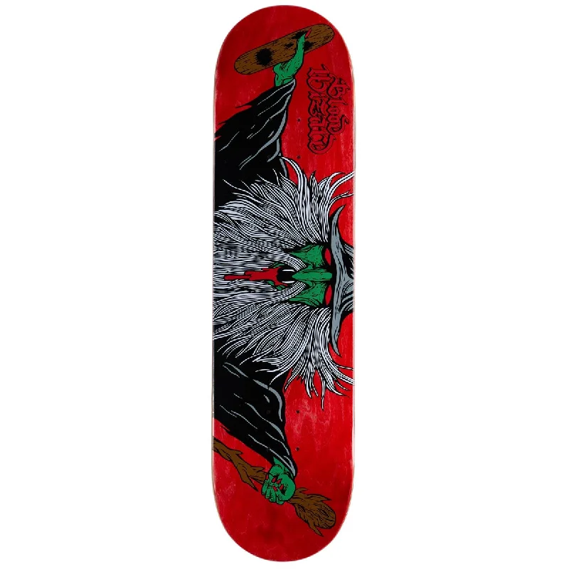 Personalized Skateboard Deck For Graphic Printing-Blood Wizard Flying Wizard Skateboard Deck - Assorted Stains - 8.00"